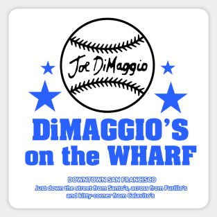 DiMaggio's on the Wharf - SCTV Sticker